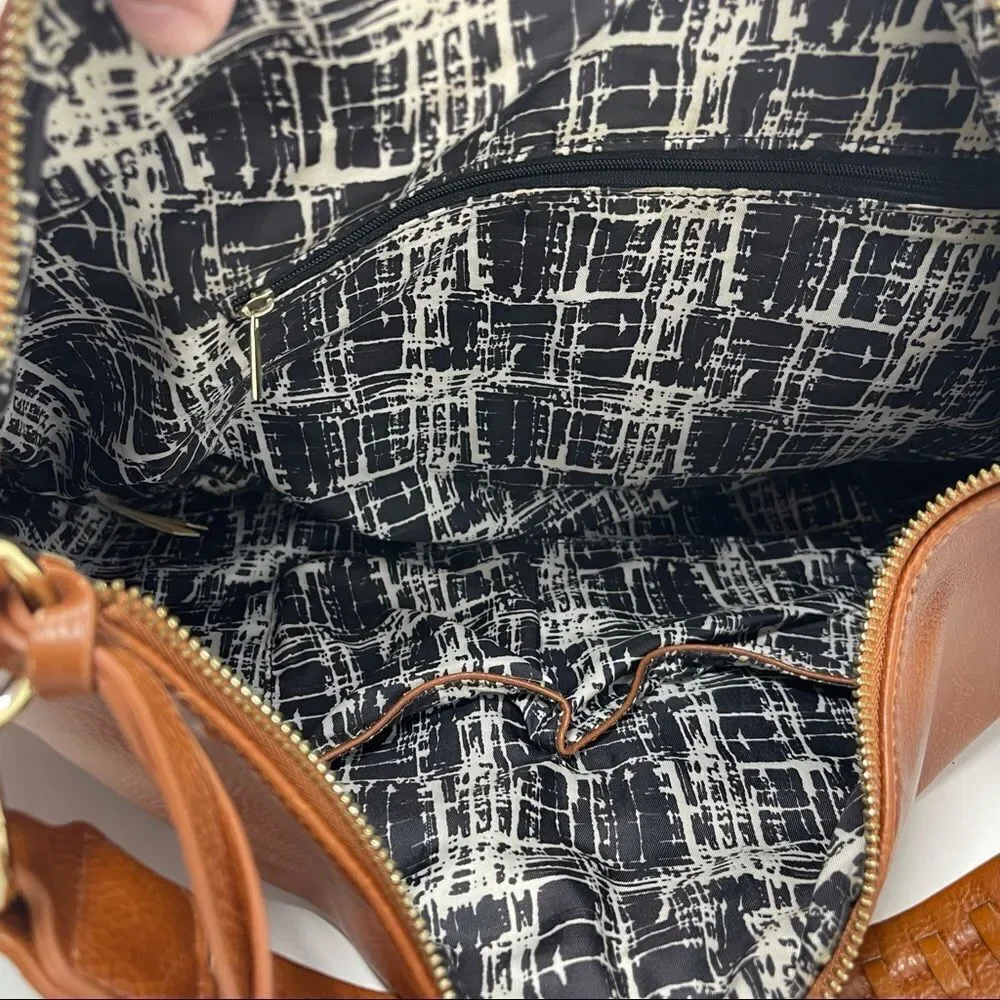 Boho Shoulder Bag, Brown